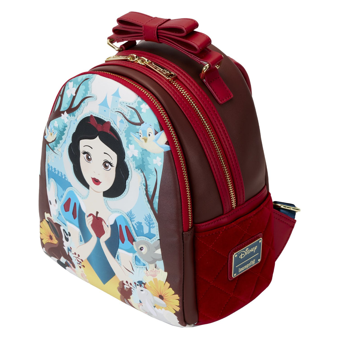 Loungefly Disney Snow White Classic Apple Mini Backpack - Top