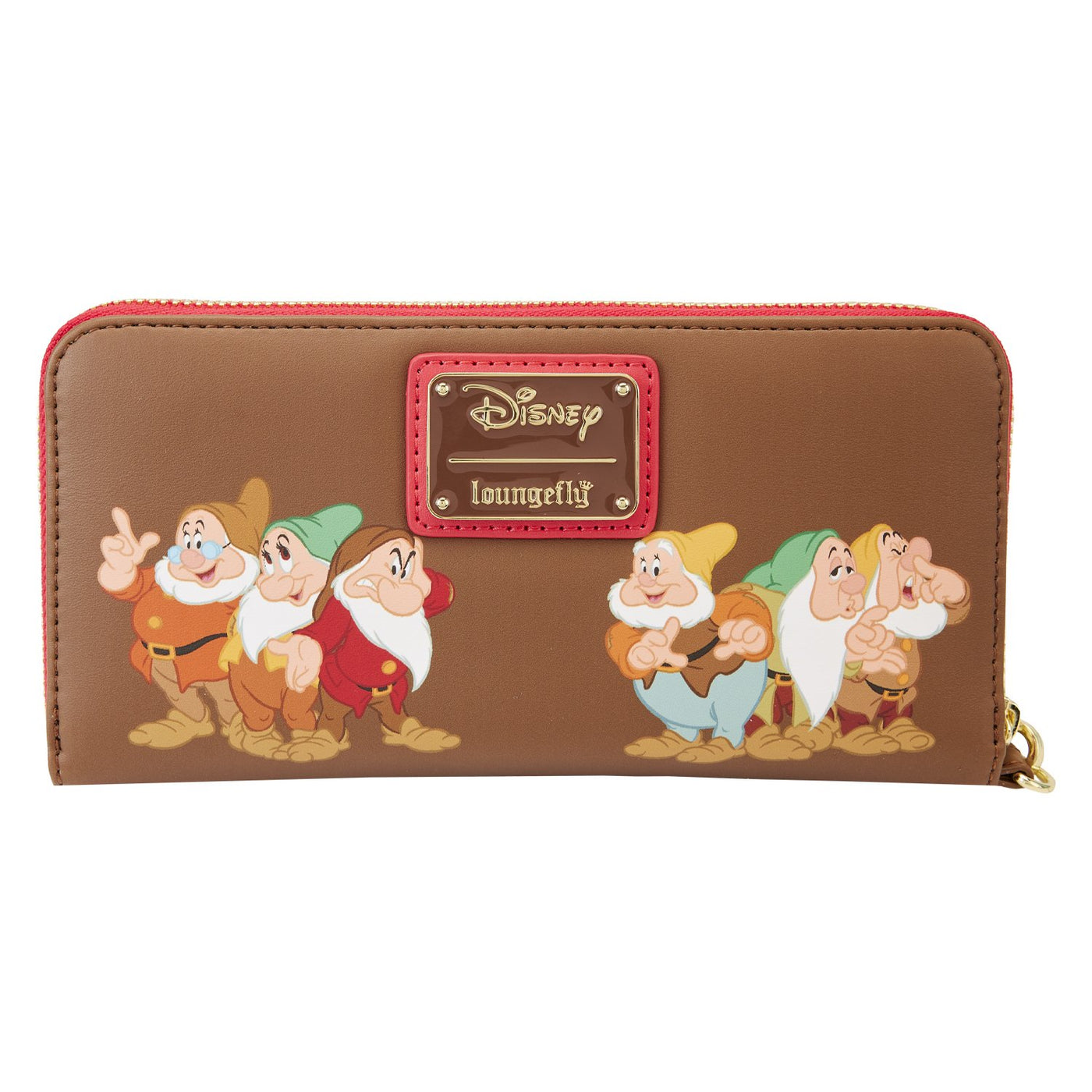 Loungefly Disney Snow White Lenticular Princess Series Zip-Around Wristlet - Back - 671803457966