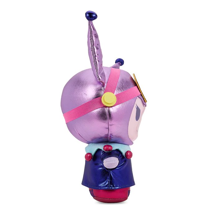 Kidrobot Sanrio 13" Kuromi Arcade Gamer Plush Toy - Alternate Full Side View