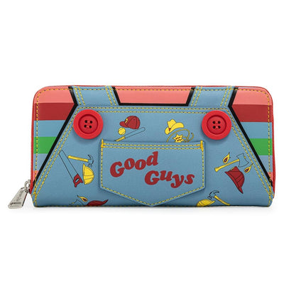 Childs Play Chucky Cosplay Zip-Around Wallet