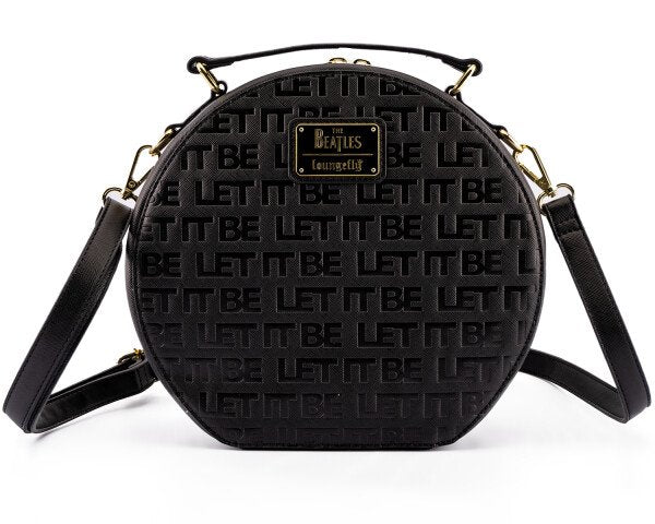 Loungefly The Beatles &quot;Let It Be&quot; Vinyl Record Crossbody - Back