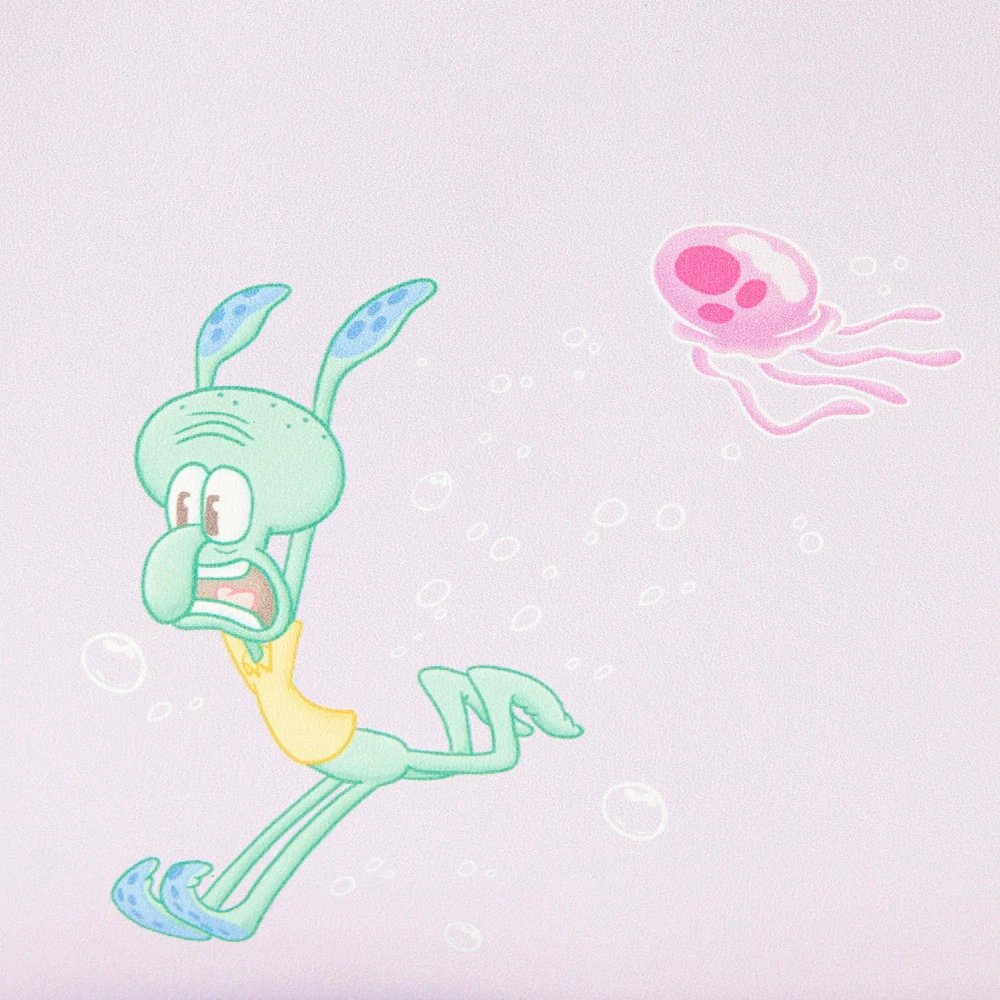 Loungefly Spongebob Pastel Jellyfishing Mini Backpack - Back Print