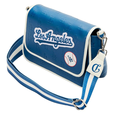 Loungefly MLB Los Angeles Dodgers Patches Crossbody - Side