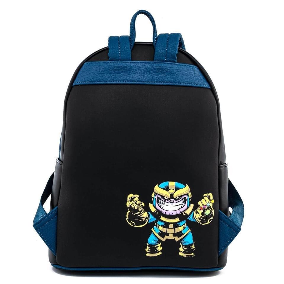 Loungefly Marvel Skottie Young Chibi Group Mini Backpack - Back