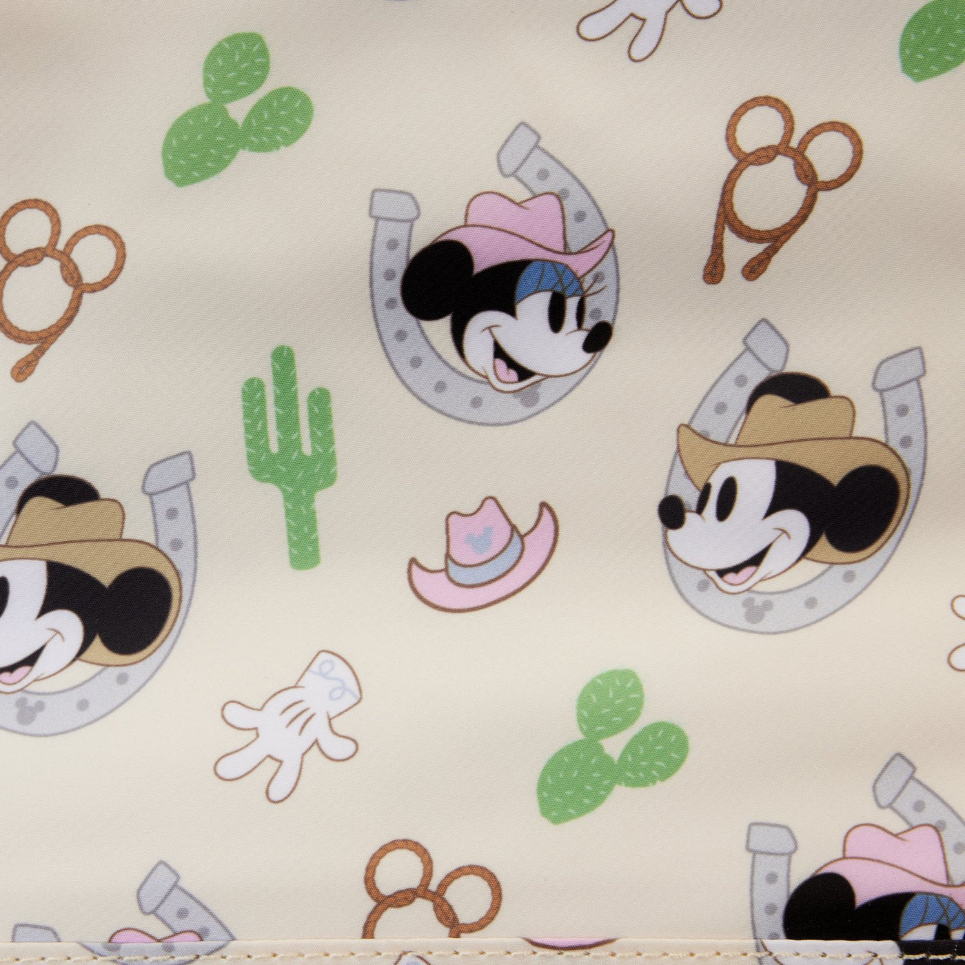 Loungefly Disney Western Mickey and Minnie Crossbody - Interior