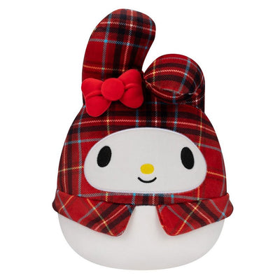 Squishmallows Sanrio 8" Plaid My Melody Plush Toy - Front
