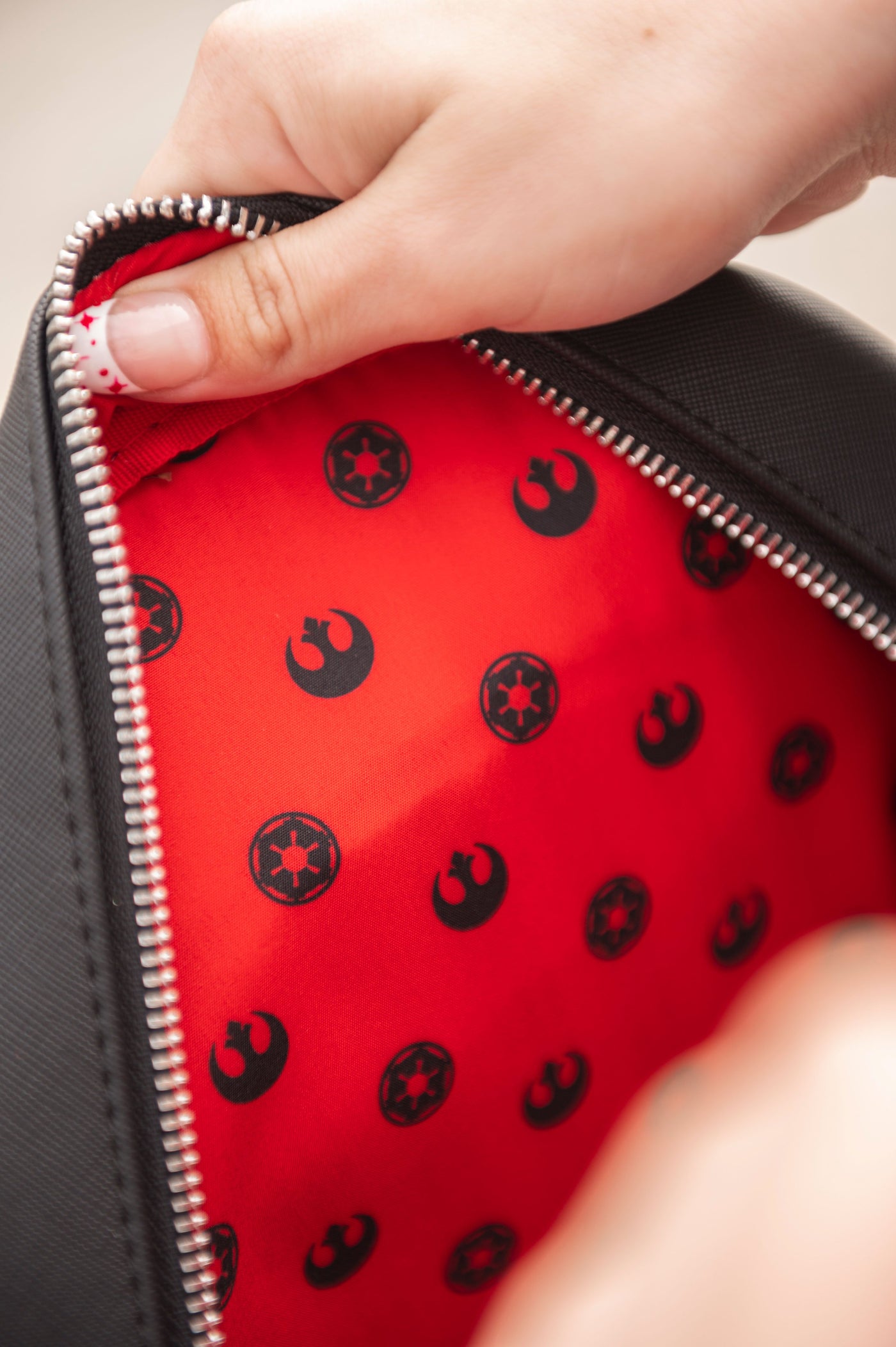 Star Wars Prequel Trilogy Triple Pocket Loungefly Mini Backpack