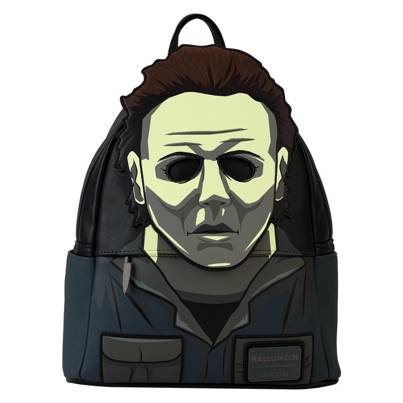 Loungefly Halloween Michael Myers Cosplay Mini Backpack - Glow in the Dark Front