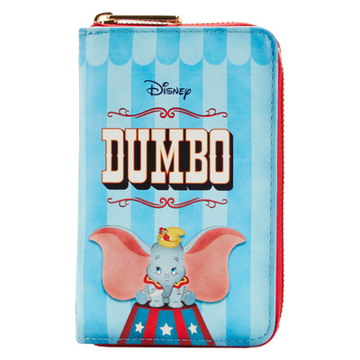 Loungefly Disney Dumbo Book Series Zip-Around Wallet - Front