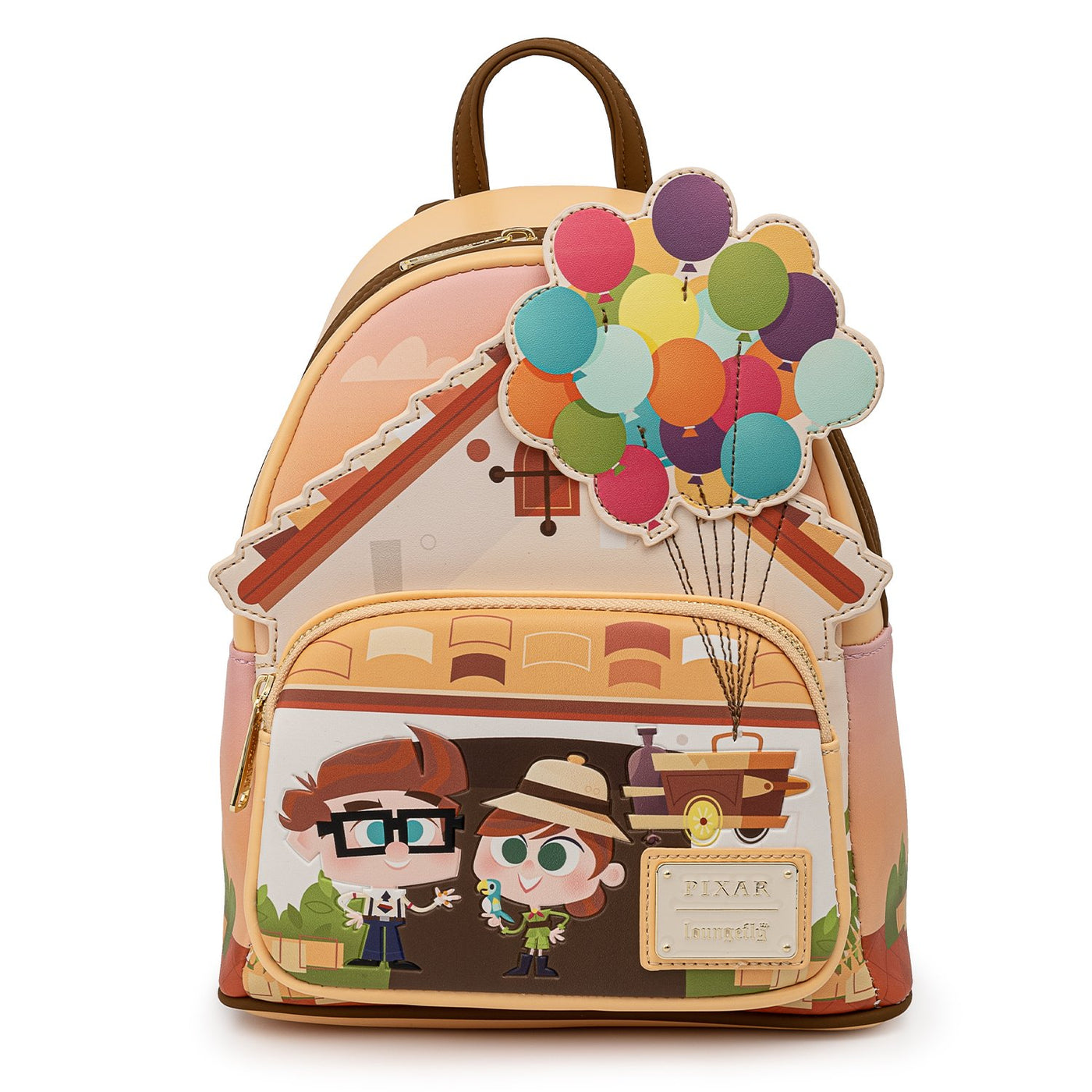Loungefly Disney Pixar Up Working Buddies Mini Backpack - Front