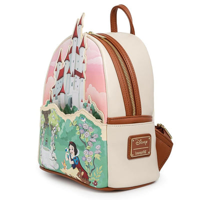 Loungefly Disney Snow White Castle Series Mini Backpack - Side