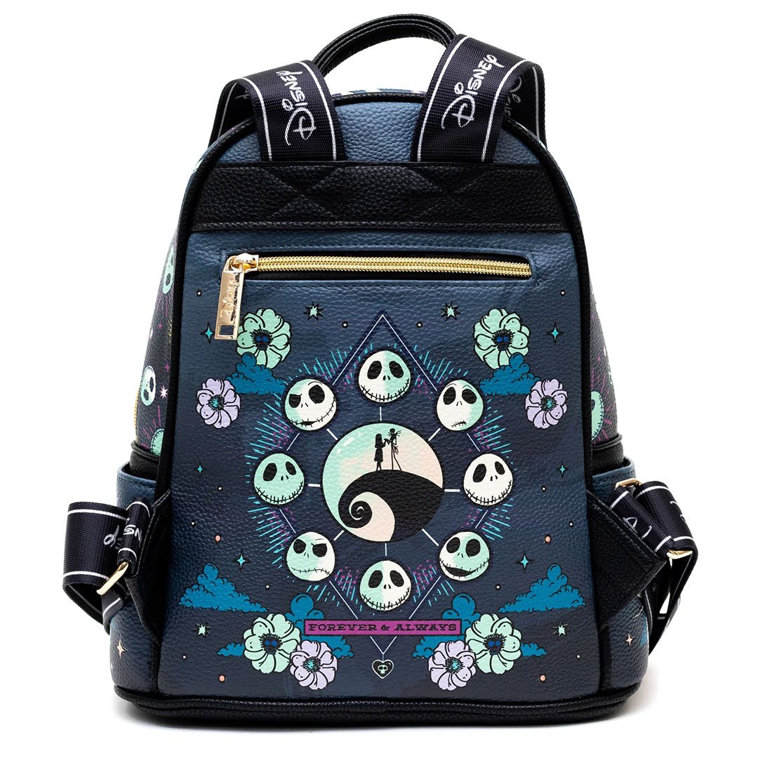 WondaPop Disney Nightmare Before Christmas Forever and Always Mini Backpack - Back Full