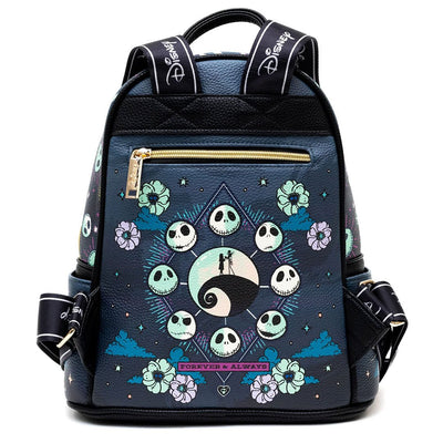 WondaPop Disney Nightmare Before Christmas Forever and Always Mini Backpack - Back Full