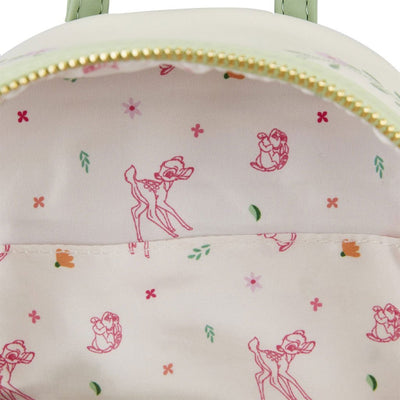 Loungefly Disney Bambi Spring Time Gingham Mini Backpack Interior Lining