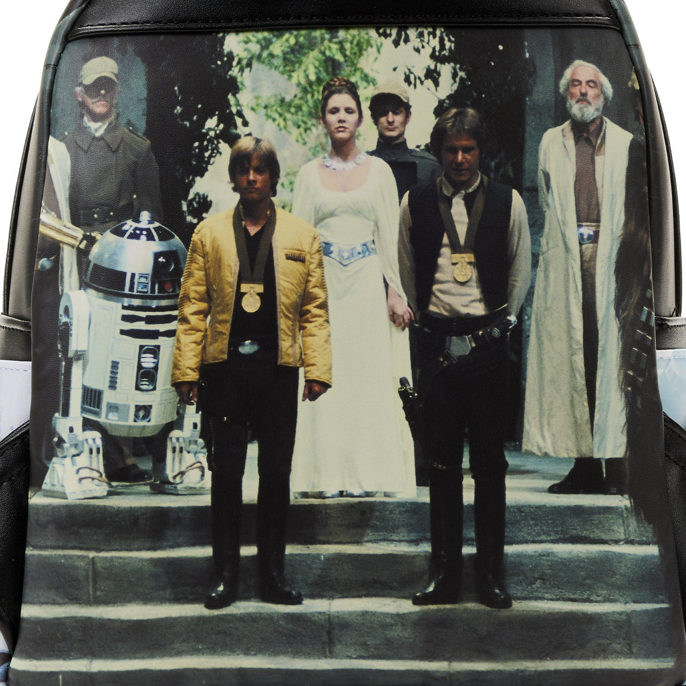 Loungefly Star Wars A New Hope Final Frames Mini Backpack - Back Close Up