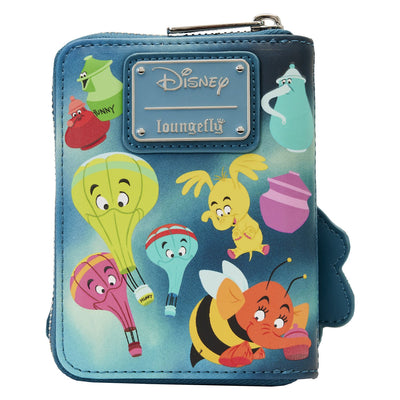 671803451148 - Loungefly Disney Winnie the Pooh Heffalump Dreams Zip-Around Wallet - Back