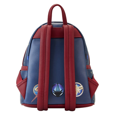 671803392984 - Loungefly Marvel The Marvels Group Mini Backpack - Back