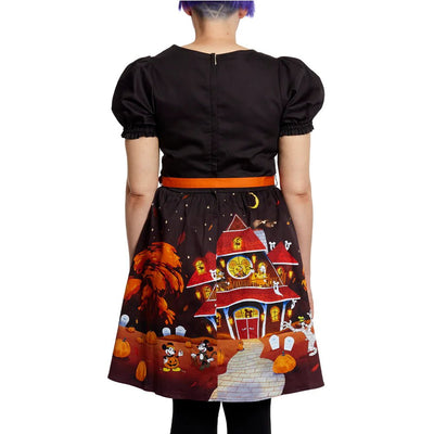 Stitch Shoppe by Loungefly Disney Haunted House Allison Dress - Model Back