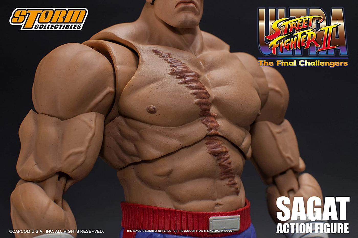 Street Fighter II: Sagat 1/12 Scale Figure