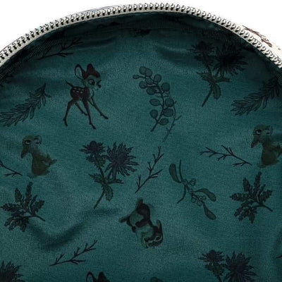 Loungefly Disney Bambi Scenes Allover Print Mini Backpack-Lining