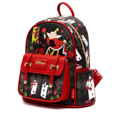 WondaPop Disney Alice in Wonderland Queen of Hearts Mini Backpack - Side angle 2