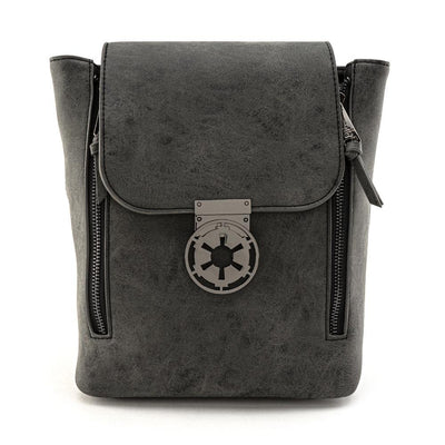 Loungefly x Star Wars Imperial Convertible Mini Backpack - FRONT
