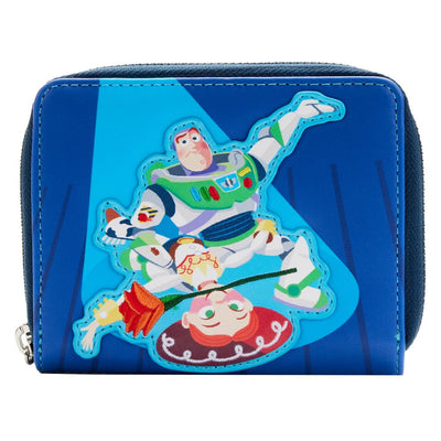 Loungefly Disney Pixar Moment Toy Story Jessie and Buzz Zip-Around Wallet - Front