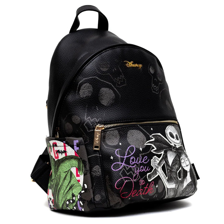 coach disney backpack black WondaPop High Fashion Disney Nightmare Before Christmas Jack and Sally – 707 Street