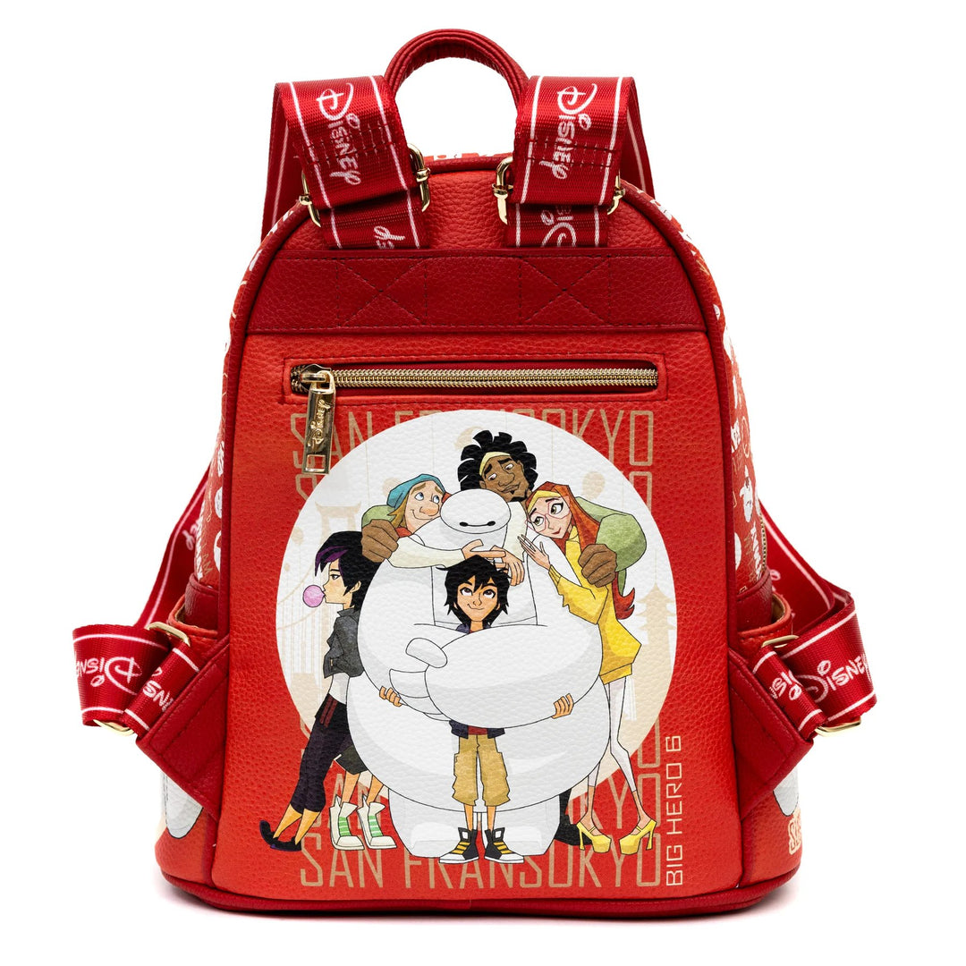 big mini backpack purse WondaPop Disney Big Hero 6 Baymax Mini Backpack – 707 Street
