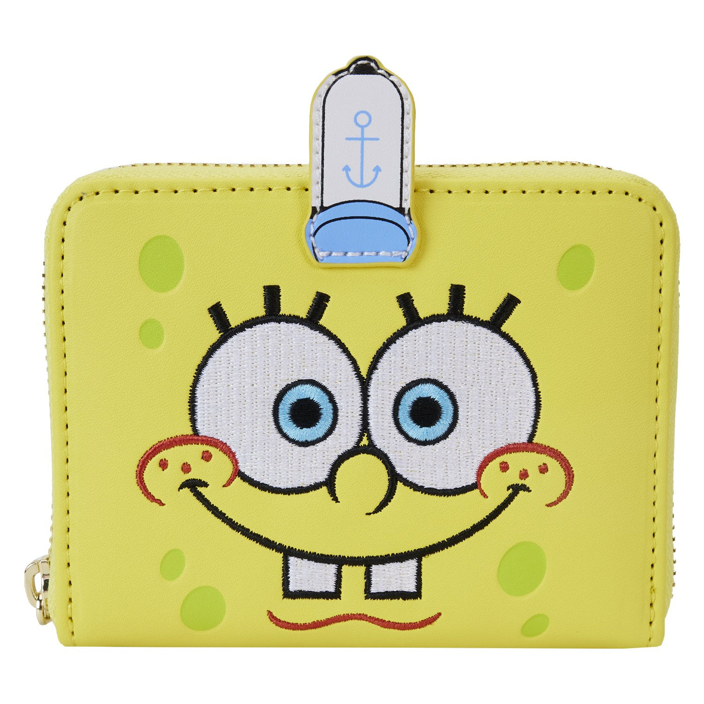 Loungefly Nickelodeon Spongebob Squarepants 25th Anniversary Zip-Around Wallet - Front