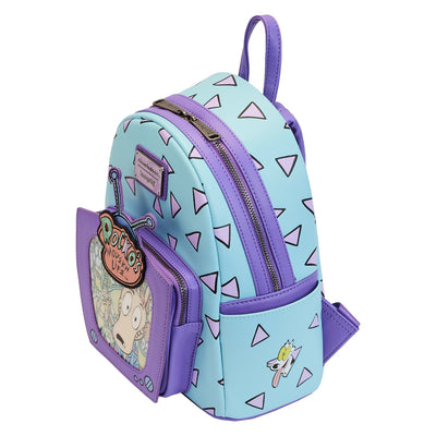 671803422391 - Loungefly Rocko's Modern Life Lenticular TV Mini Backpack - Top View
