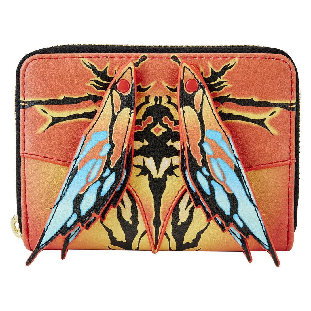 Loungefly Disney Avatar 2 Toruk Banshee Moveable Wings Zip-Around Wallet - Front