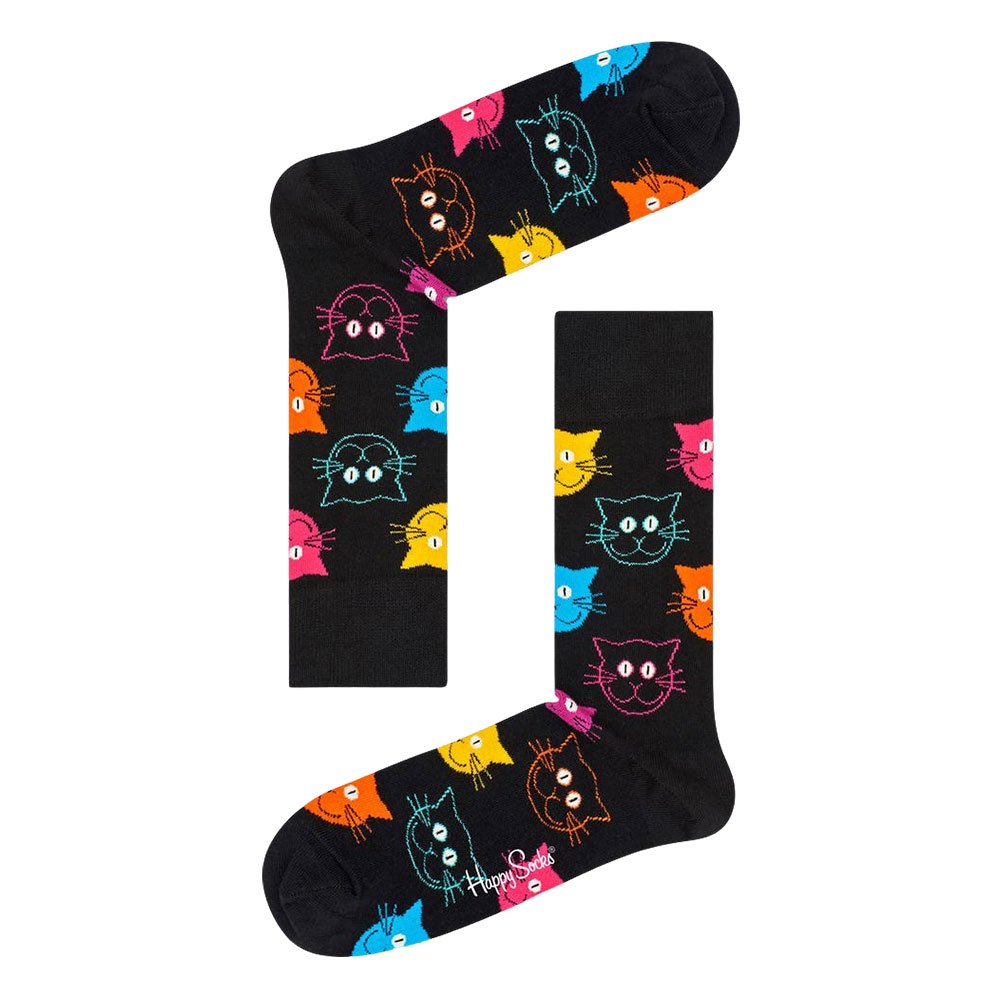 Happy Socks Cat Vs Dog Black Combo Gift Box