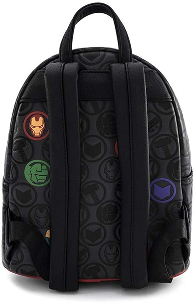 Marvel Avengers Debossed Icons Mini Backpack