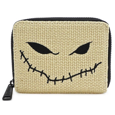 Loungefly x Nightmare Before Christmas Oogie Boogie Burlap Wallet - FRONT