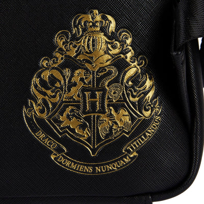 Loungefly Harry Potter Trilogy Triple Pocket Mini Backpack - Crest