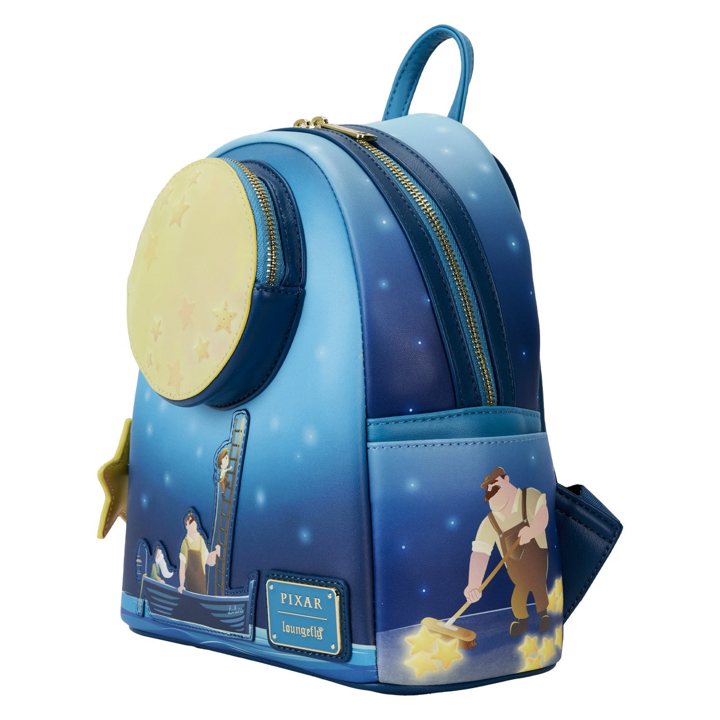 Loungefly Pixar La Luna Glow Mini Backpack - Alternate Side View