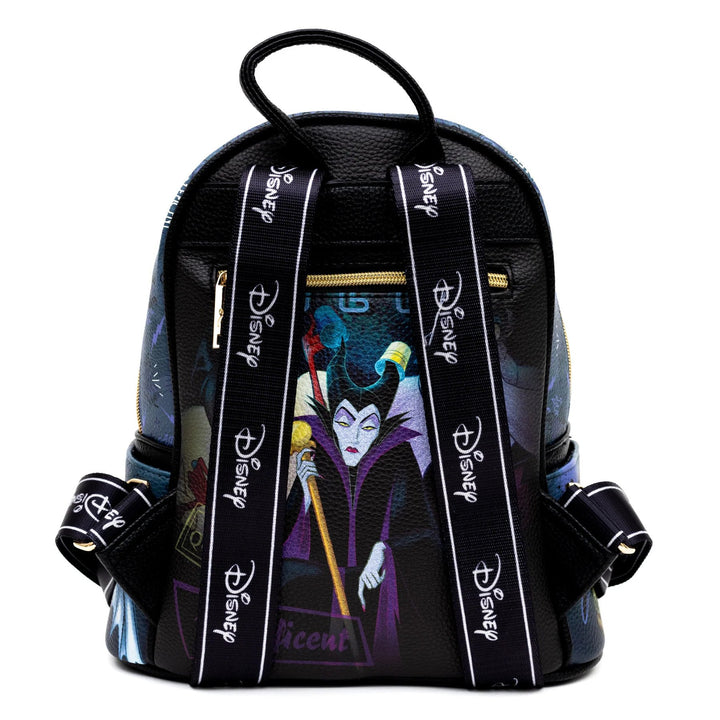 WondaPop Disney Villains Maleficent Mini Backpack - Back