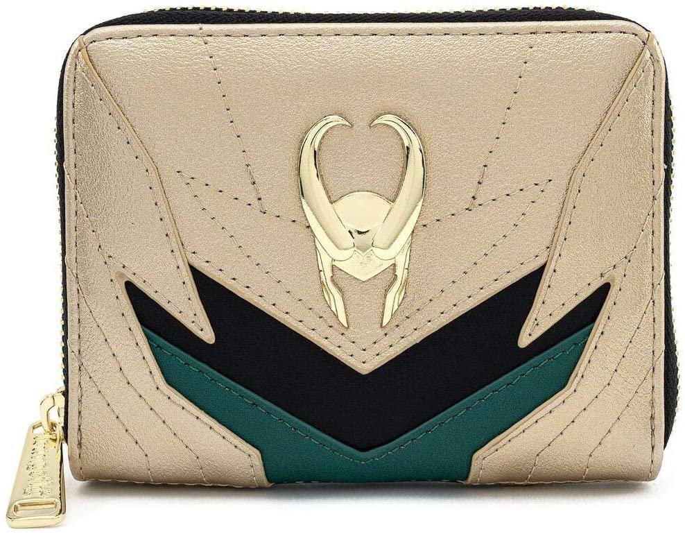 Marvel Loki Cosplay Classic Zip Around Wallet