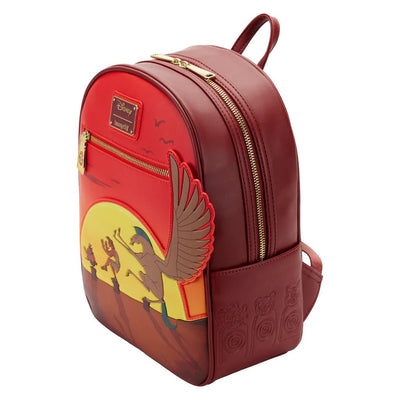 Loungefly Disney Hercules 25th Anniversary Sunset Mini Backpack - Close Up