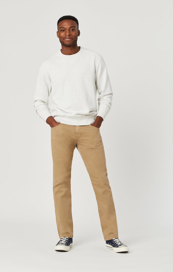 Zach Regular Rise Straight Leg Pants