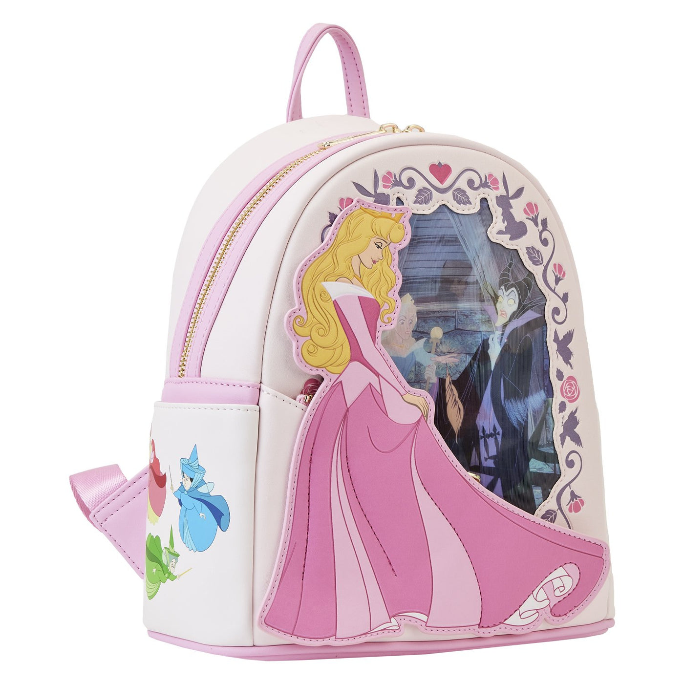 Loungefly Disney Sleeping Beauty Princess Lenticular Mini Backpack - Lenticular Screen