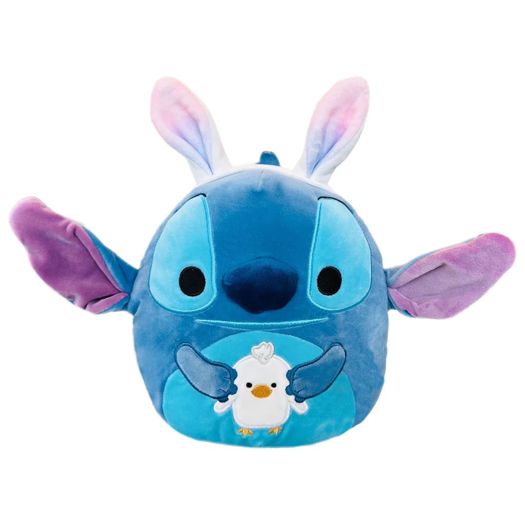 Squishmallows Disney Easter 8" Stitch Easter Bunny Plush Toy - Front