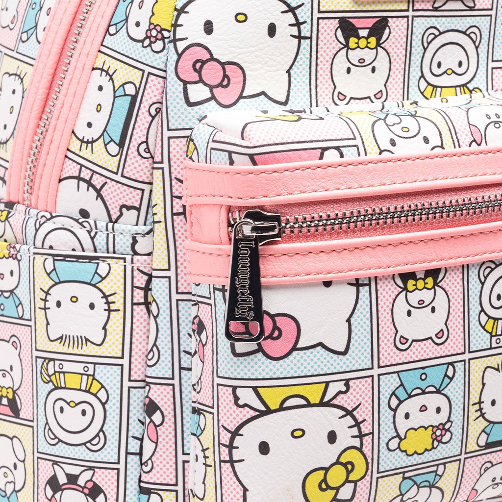 707 Street Exclusive - Loungefly Sanrio Hello Kitty and Friends Mini Backpack - Zipper