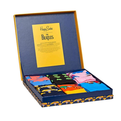 Happy Socks The Beatles Collector Socks Box 6-Pack