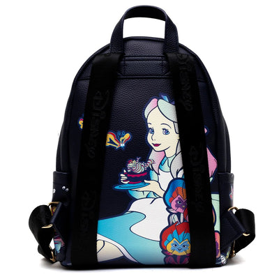 Wondapop High Fashion Disney Alice in Wonderland Mini Backpack - Back