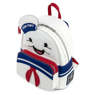 Loungefly Ghostbusters Stay Puft Marshmallow Man Mini Backpack - Top View