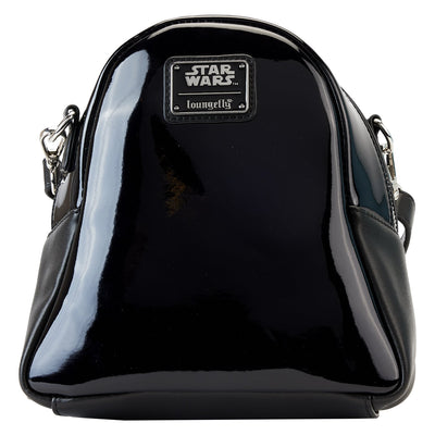 671803441651 - Loungefly Star Wars Darth Vader Figural Helmet Crossbody Bag - Back
