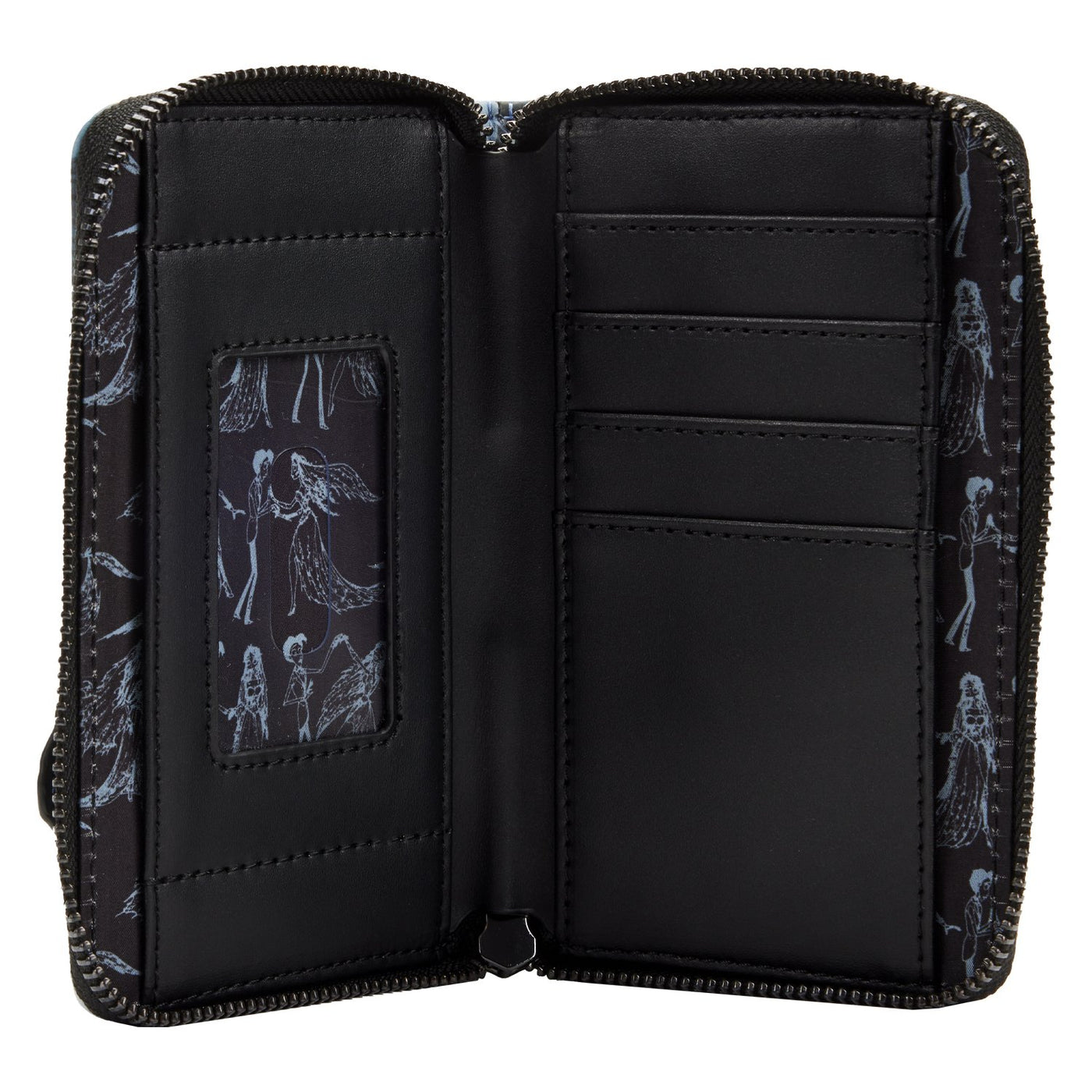 Loungefly Corpse Bride Emily Forest Zip-Around Wallet - Interior