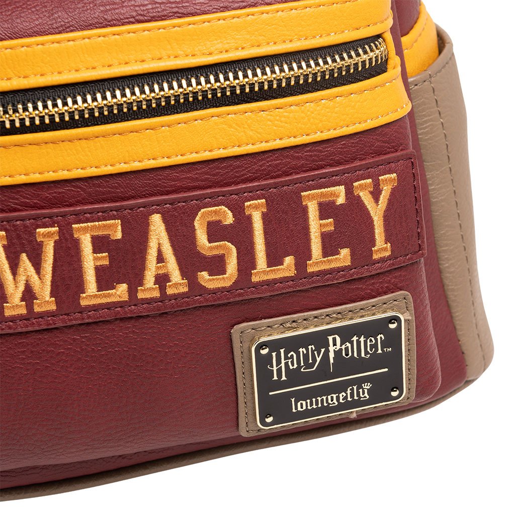 707 Street Exclusive - Loungefly Harry Potter Ron Weasley #2 Cosplay Mini Backpack - Front Compartment